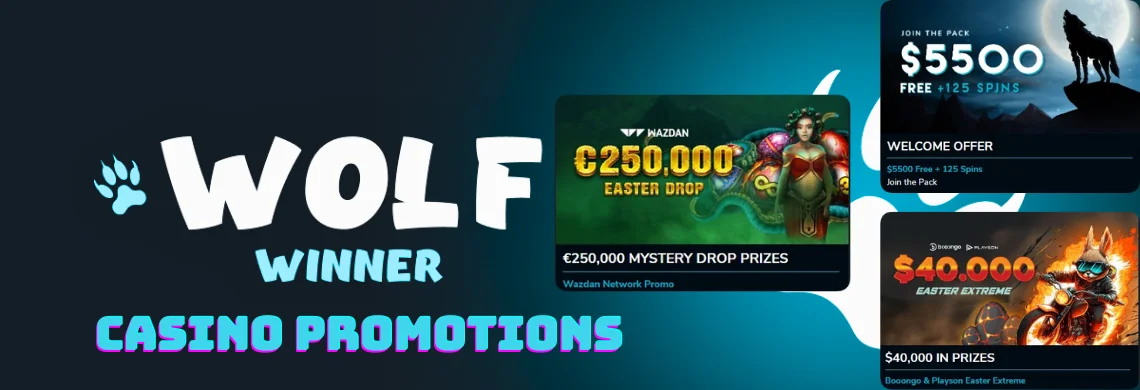 Wolf Winner Casino Promotion