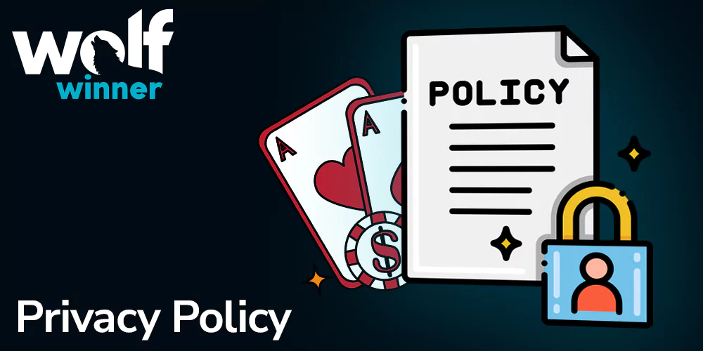 Privacy Policy at wolf winner